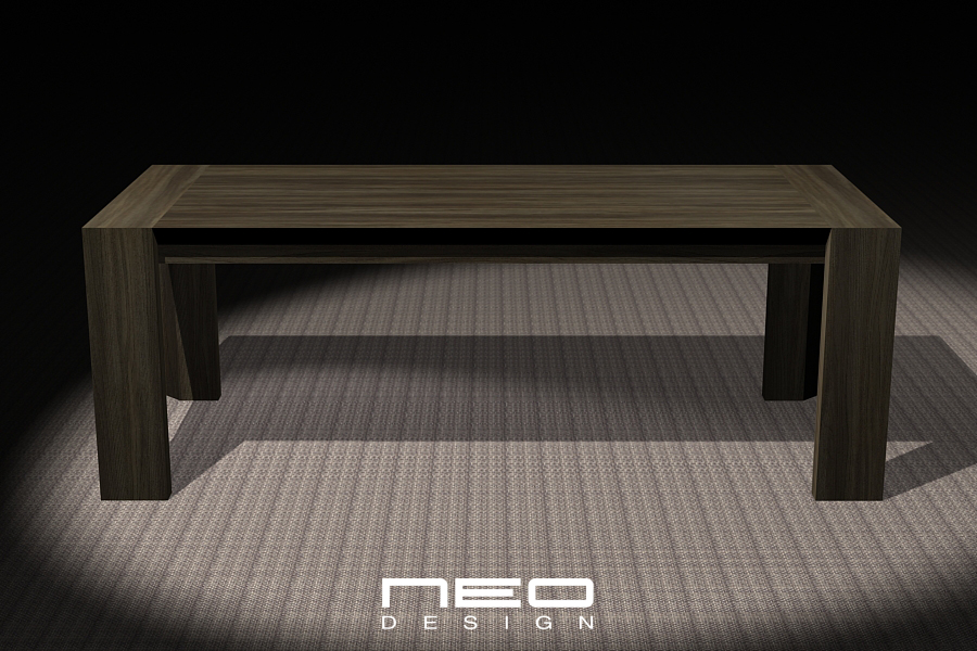 Sharp, jedálenský stôl, 900/2100/730mm